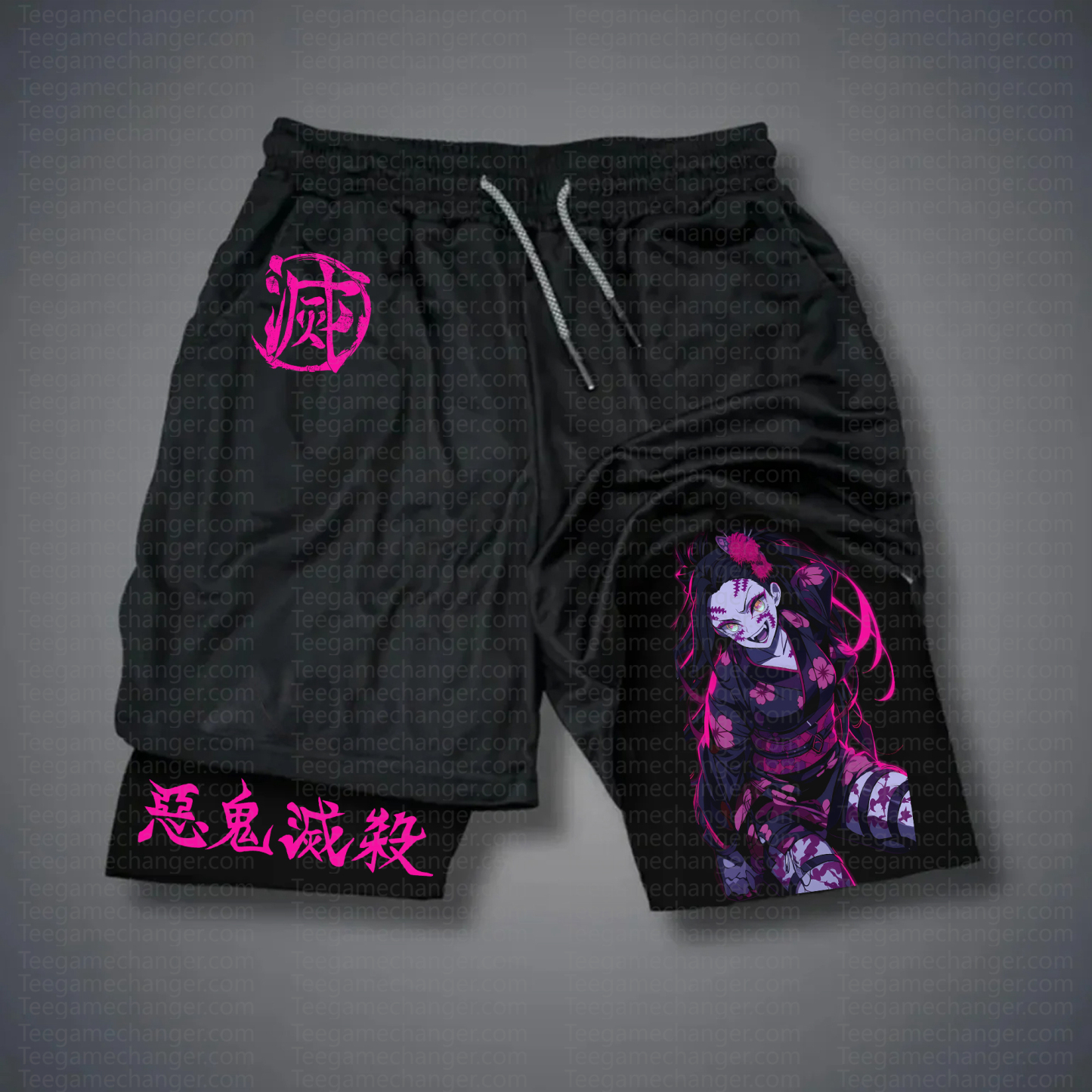 Unisex “ Demon slayer ” Casual Streetwear Shorts