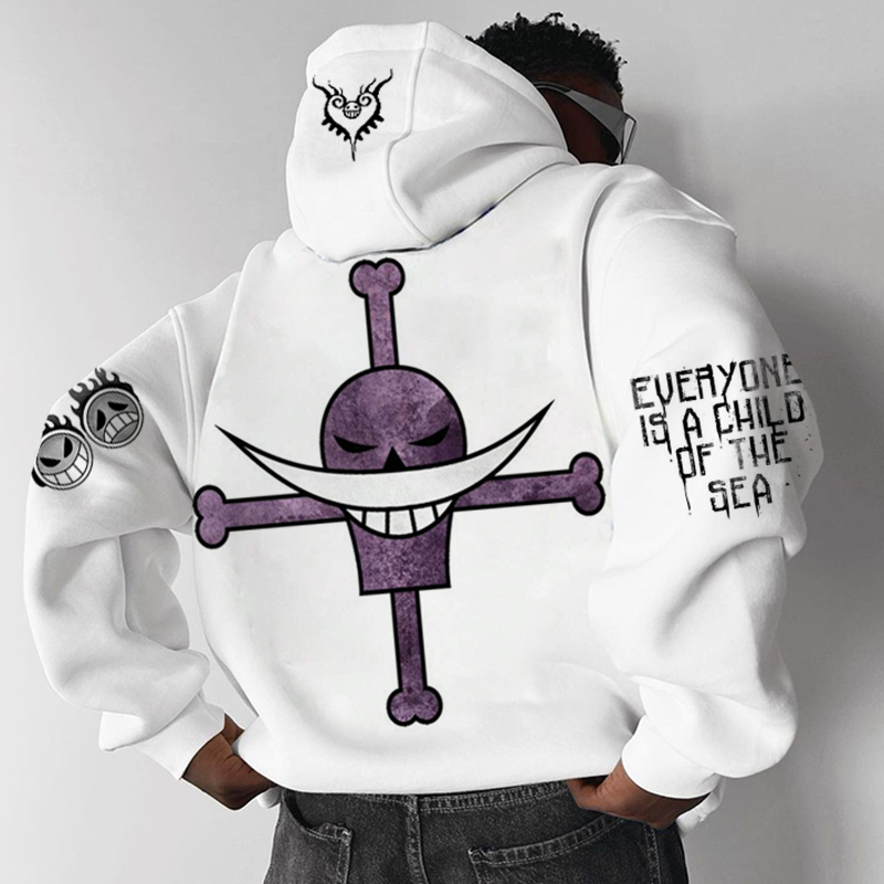 Oversize Print Hoodie-Teegamechanger