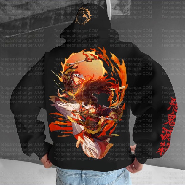 Unisex Anime Graphic Streetwear Vintage Hoodie| KNY