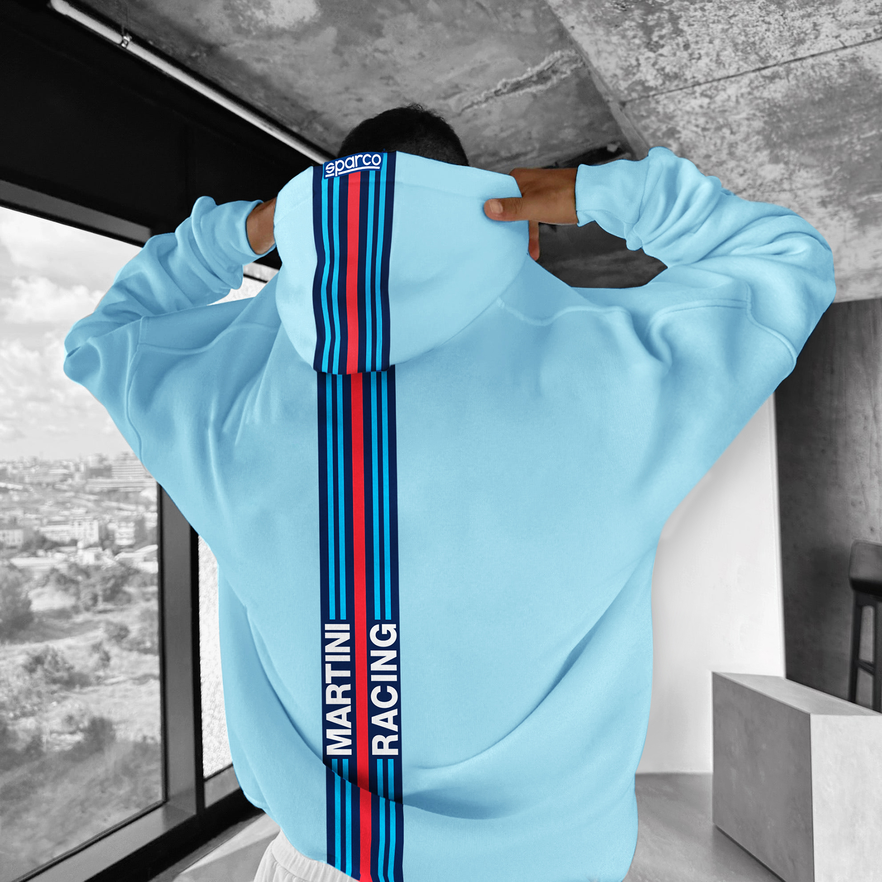 Oversize Martini Racing Hoodie