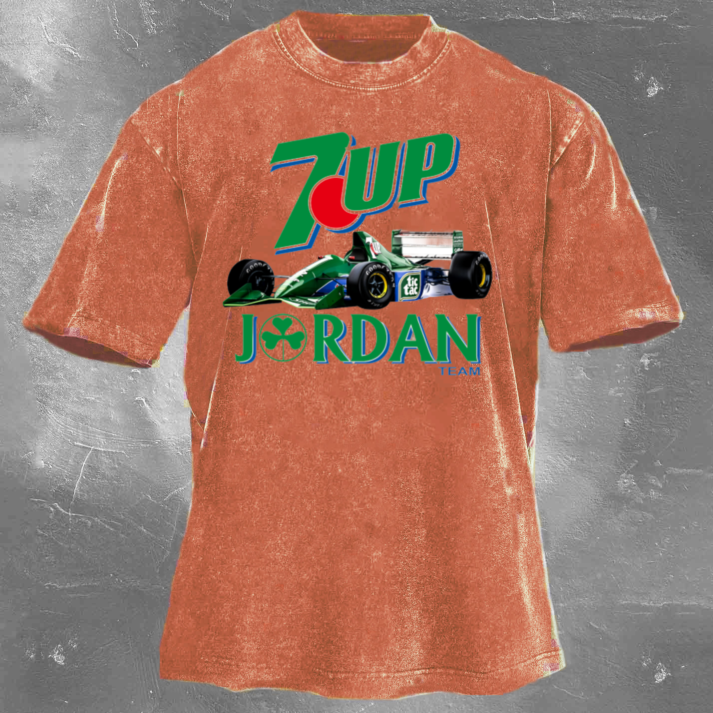 Legendary Racing Unisex Vintage Washed T-Shirt 09