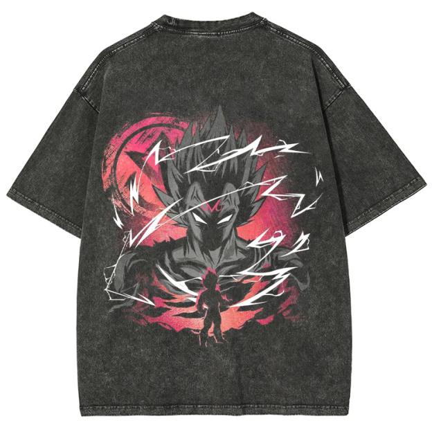Dragon Ball  “Fierce Battle” Vintage washed Tee