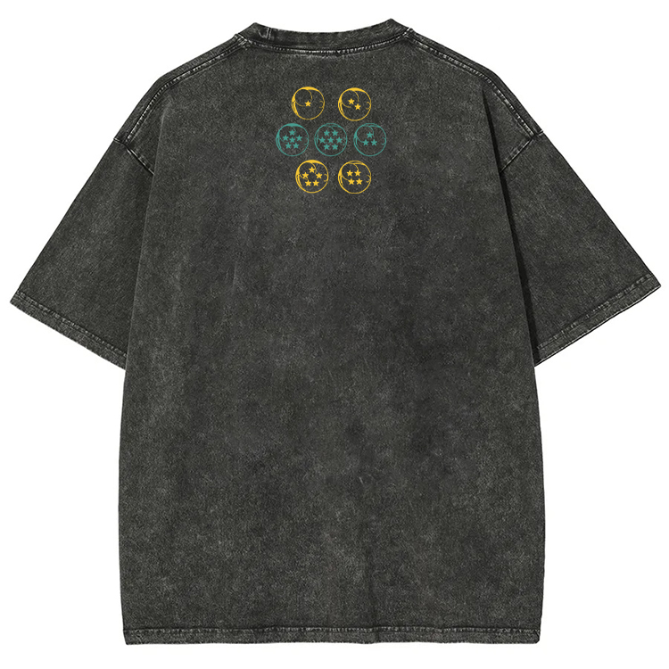 Dragon Ball  “Vegeta Und Goku” Vintage washed Tee