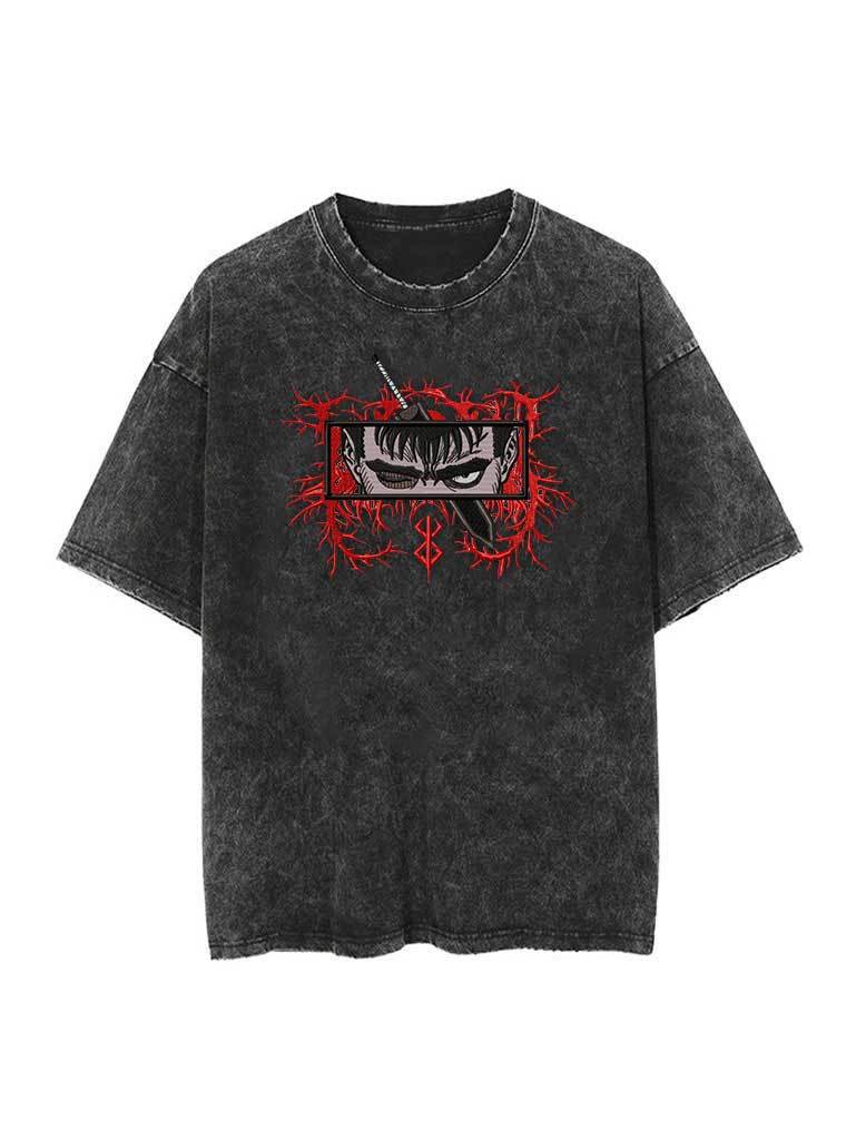 Guts Embroidery Tee-Teegamechanger