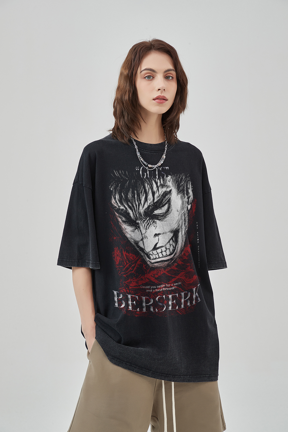 Guts Vintage Oversized T-Shirt | Berserk