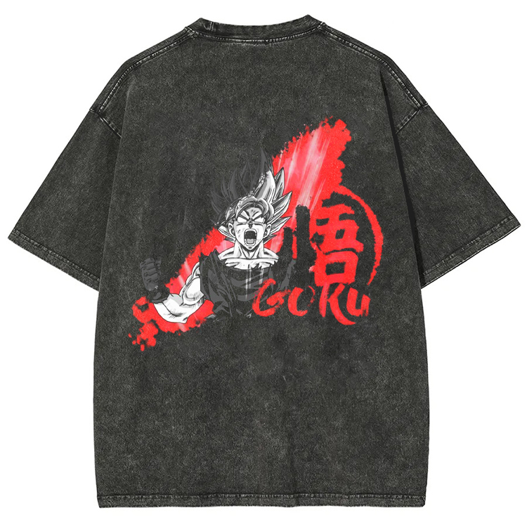 Dragon Ball “Goku Fierce Battle” Vintage washed Tee