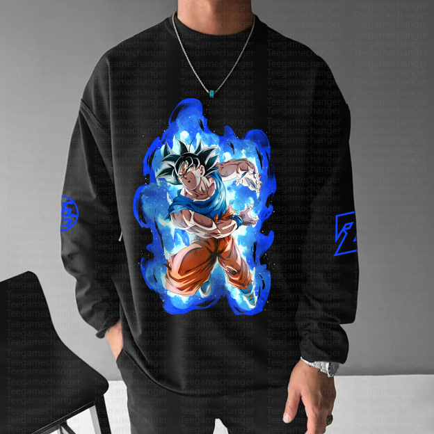 Unisex “Drangon Ball” Anime Graphic Streetwear Vintage Long-Sleeved T-shirt