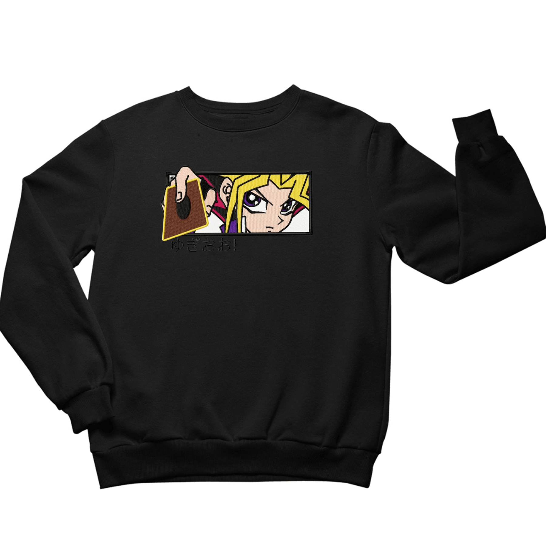 Unisex "Yu-Gi-Oh!" Anime Embroidered Top