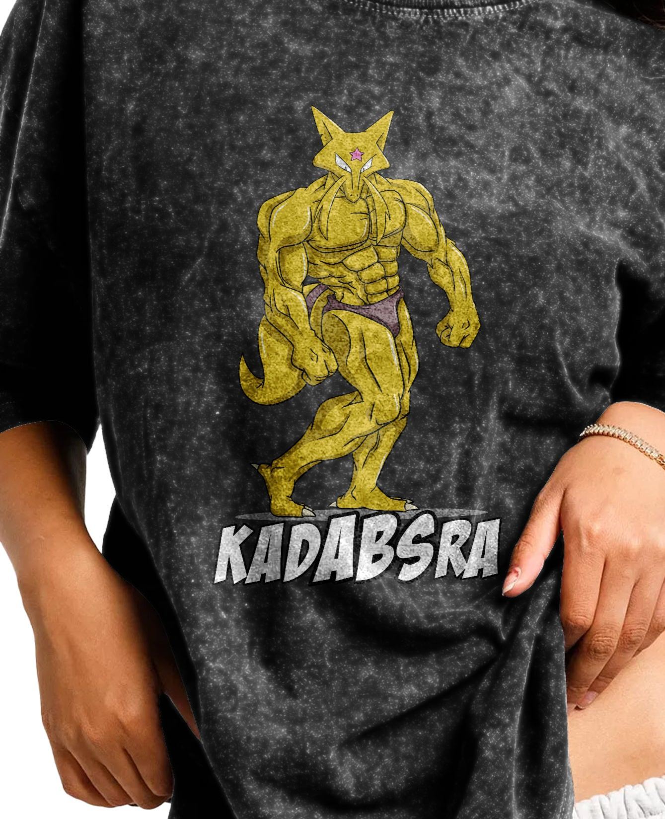 Unisex  “Pokémon” KadABSra Gym Vintage T-Shirt