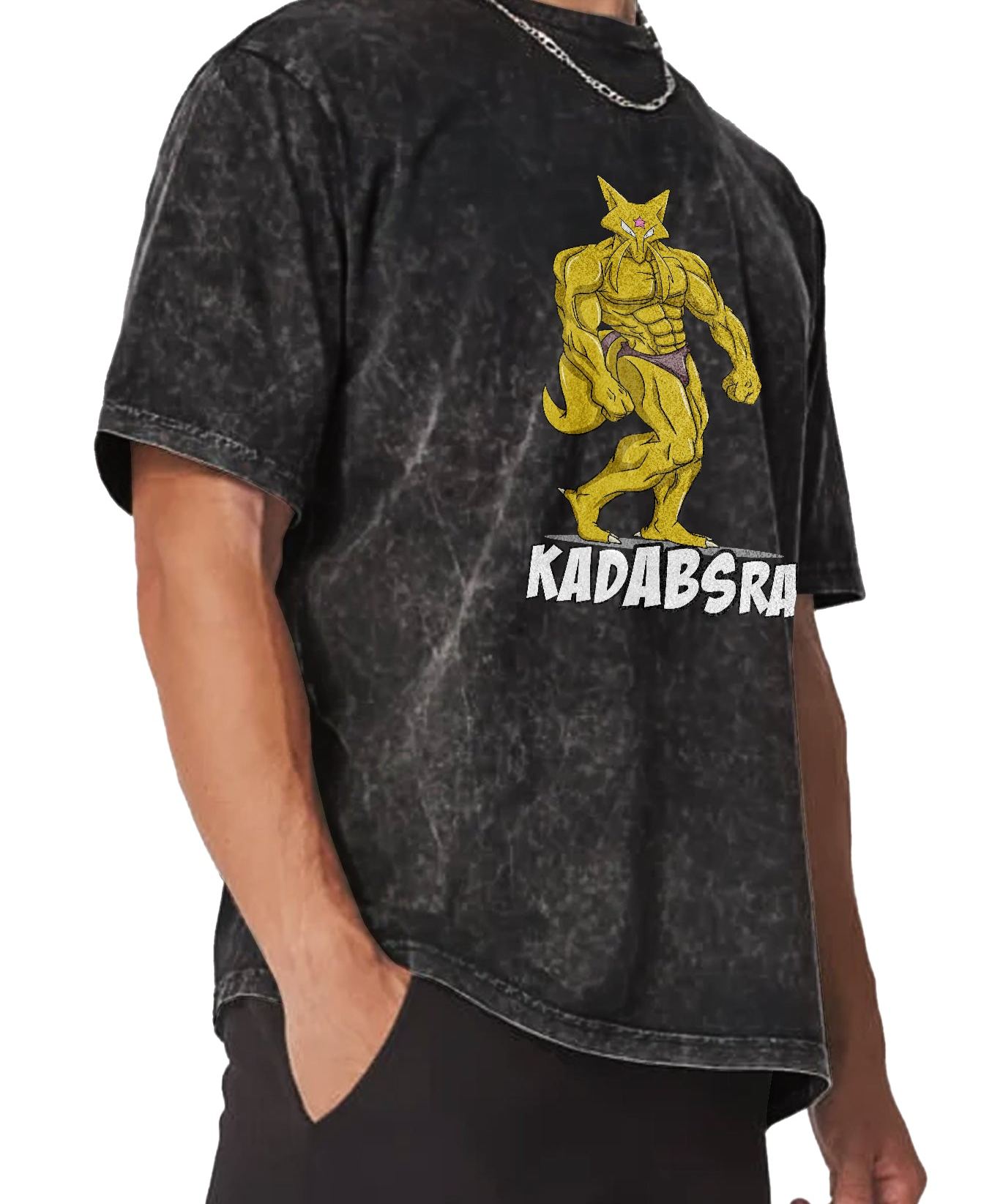 Unisex  “Pokémon” KadABSra Gym Vintage T-Shirt