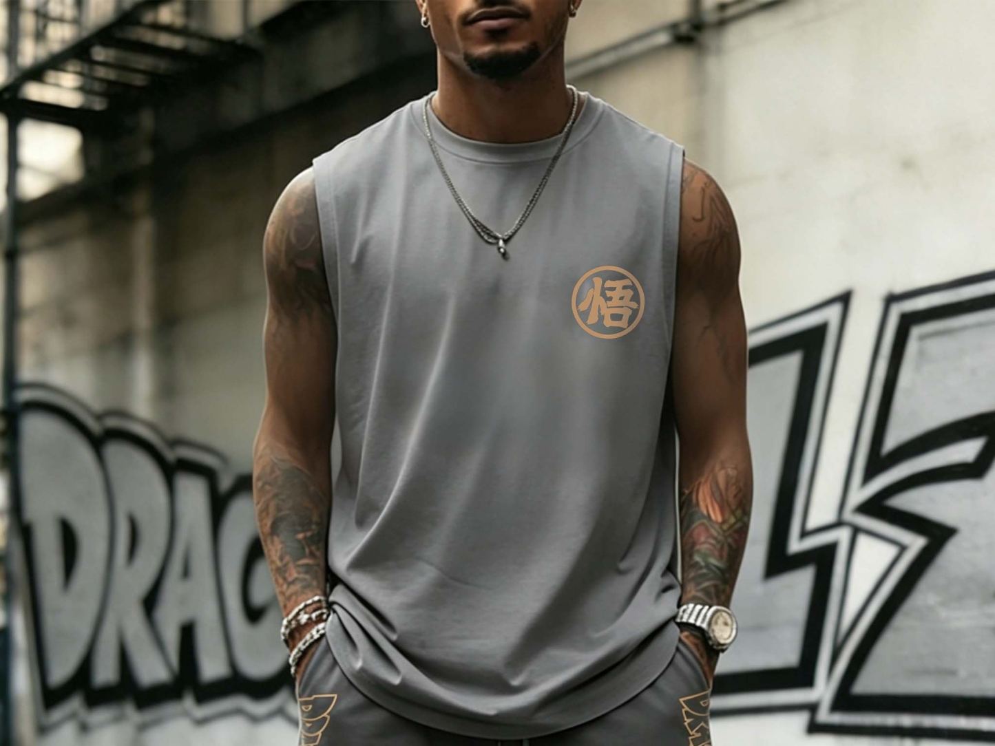 Unisex  “Dragon Ball” Casual Anime  Tank Top