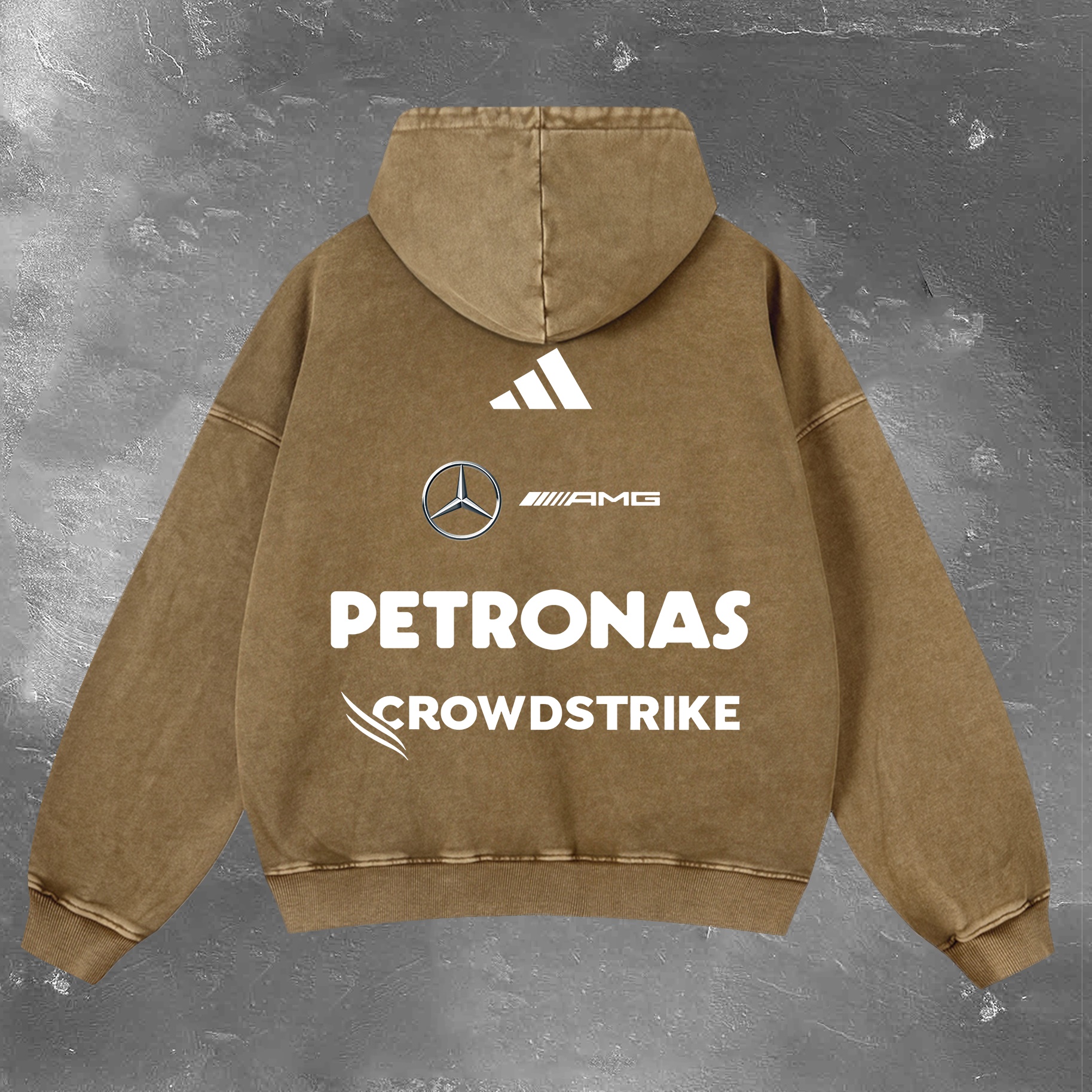 Racing Legend Vintage Washed Hoodie 06