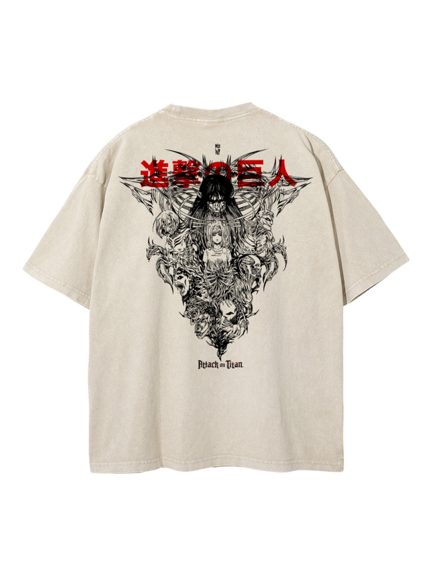 AoT 'Freedom' 2-Sided Vintage Tee-Teegamechanger