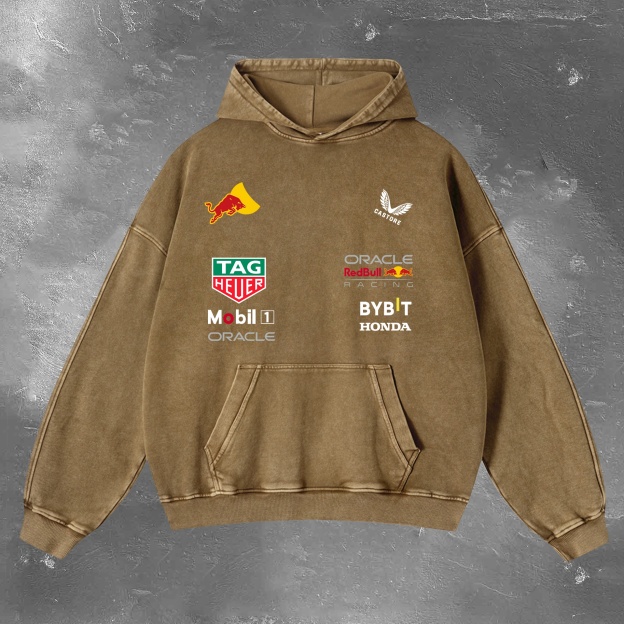 Racing Legend Vintage Washed Hoodie 07
