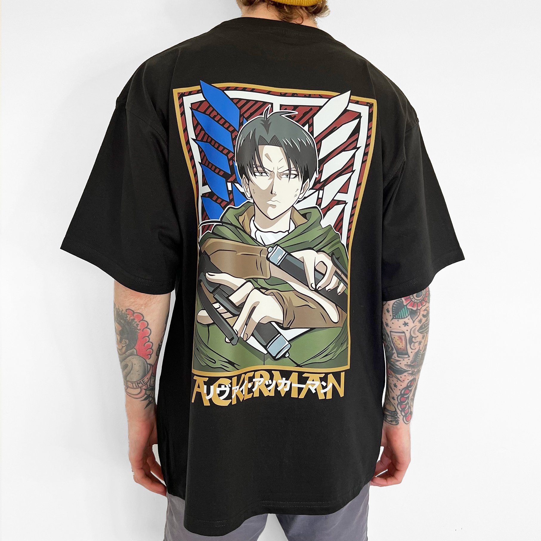 Unisex Vintage Tee丨Attack on Titan