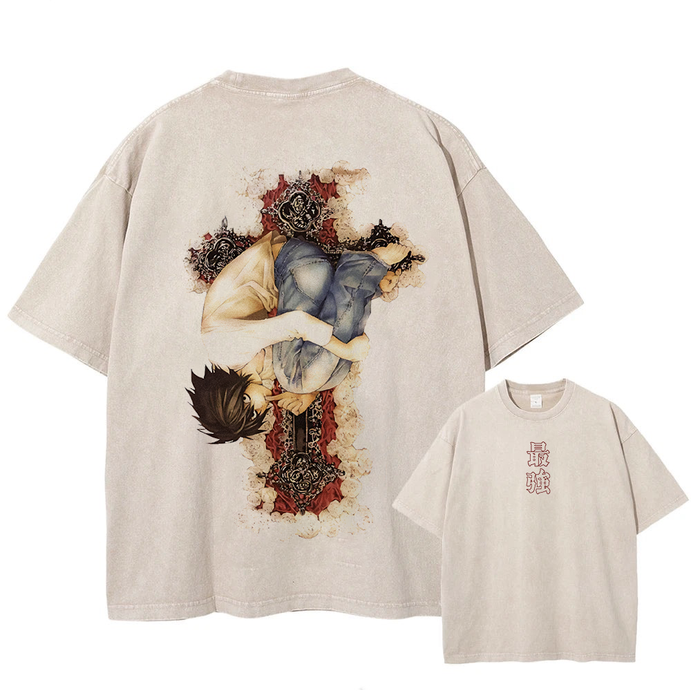 Vintage Washed Tee丨DEATH NOTE