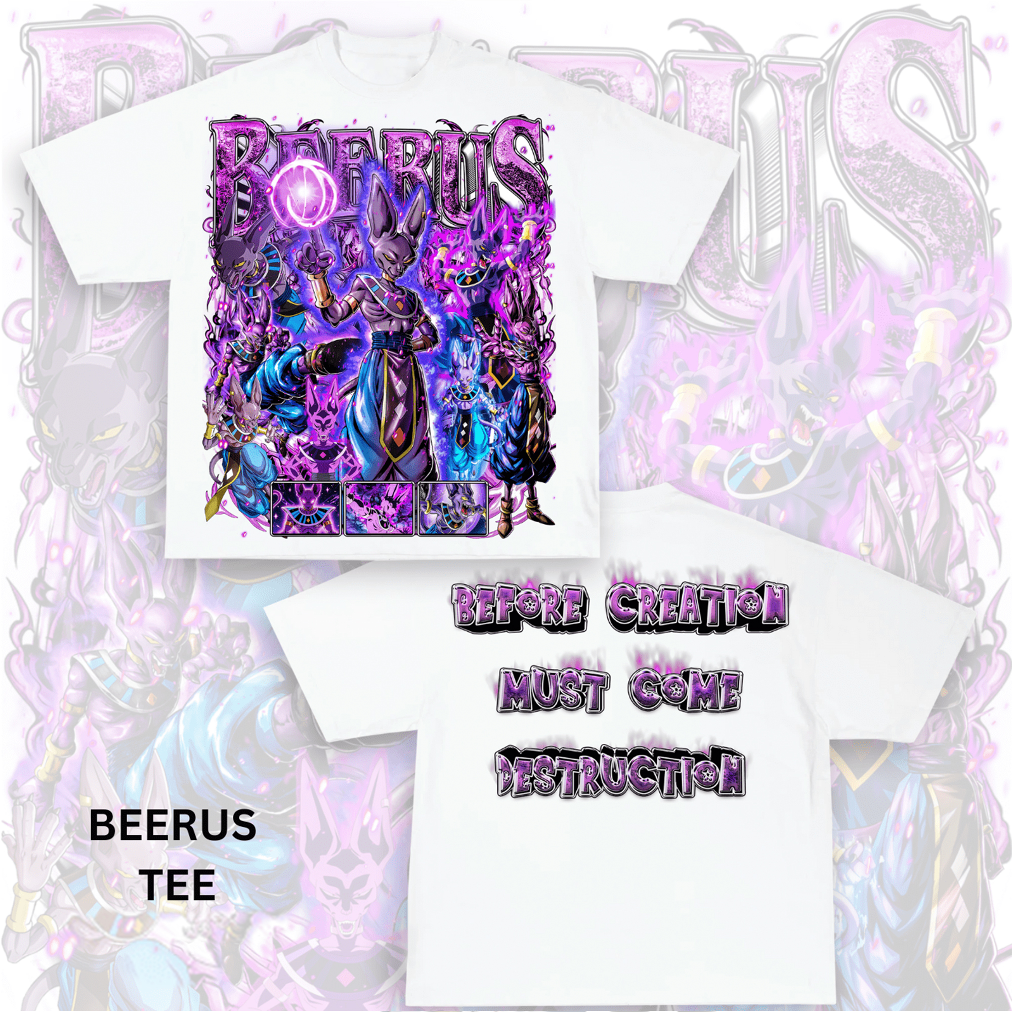 Unisex "Dragon Ball" Anime Graphic Print T-Shirt