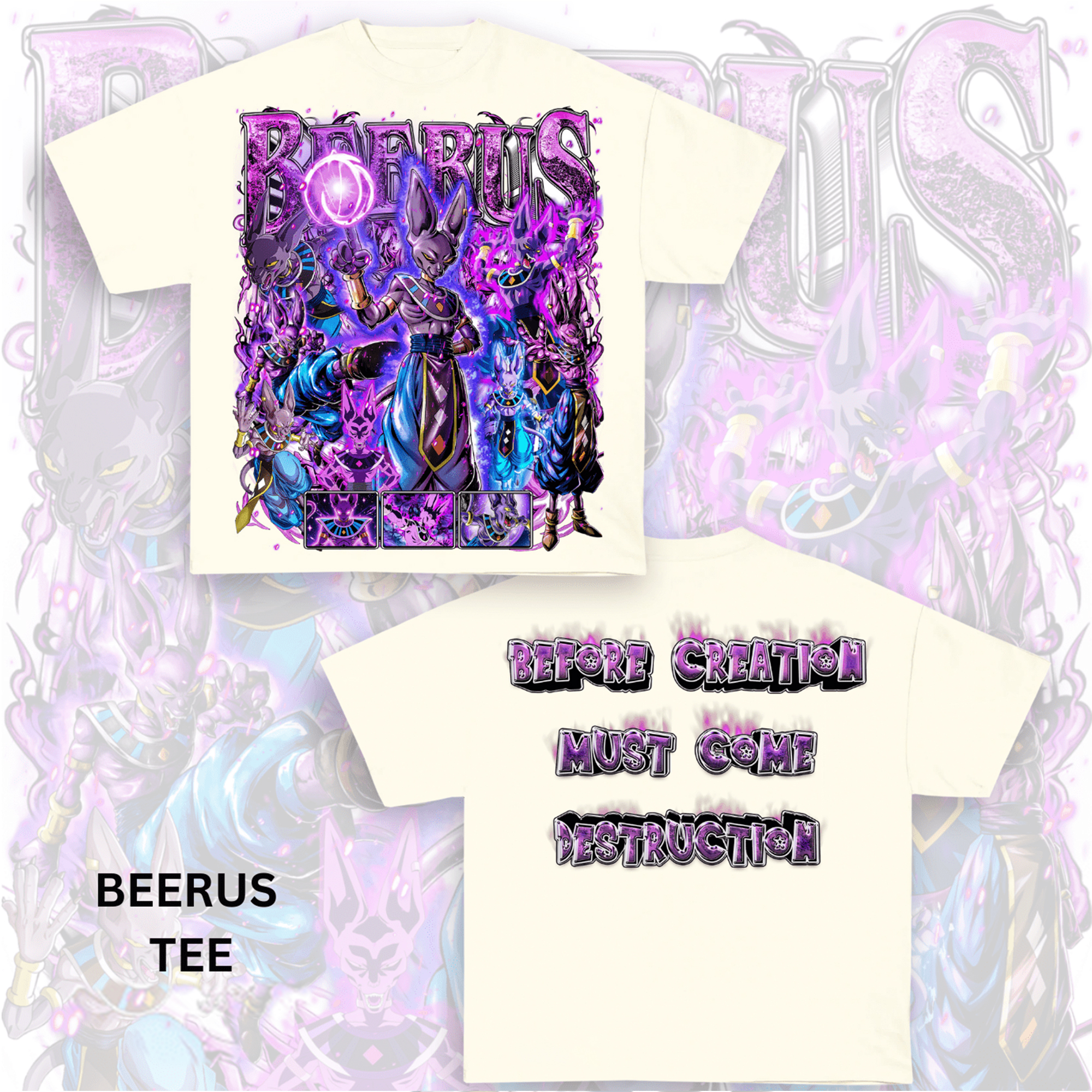 Unisex "Dragon Ball" Anime Graphic Print T-Shirt