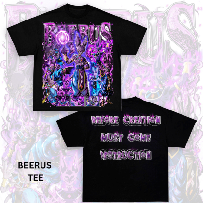 Unisex "Dragon Ball" Anime Graphic Print T-Shirt