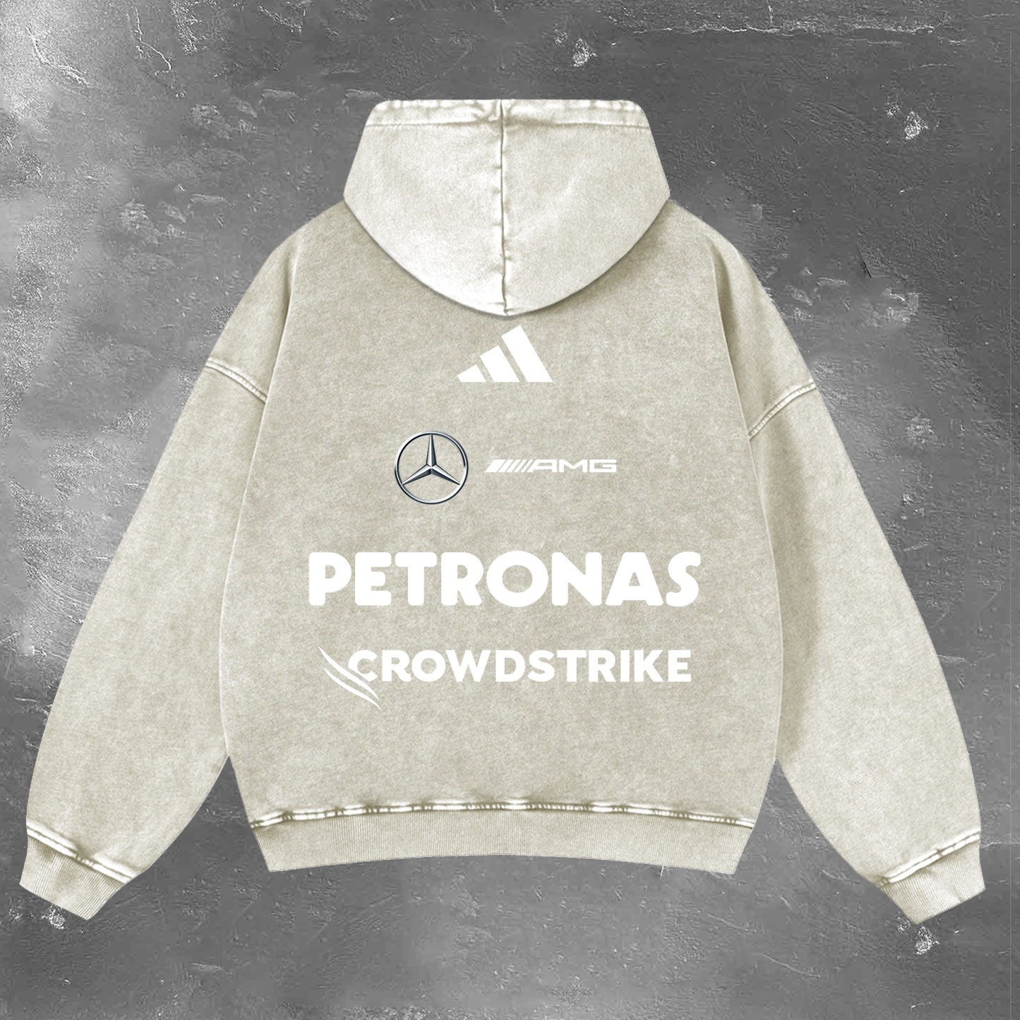 Racing Legend Vintage Washed Hoodie 06