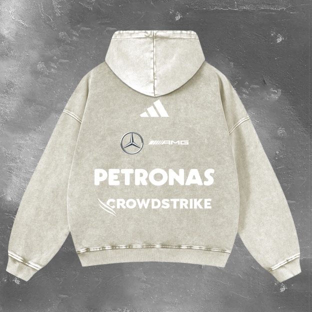 Racing Legend Vintage Washed Hoodie 06