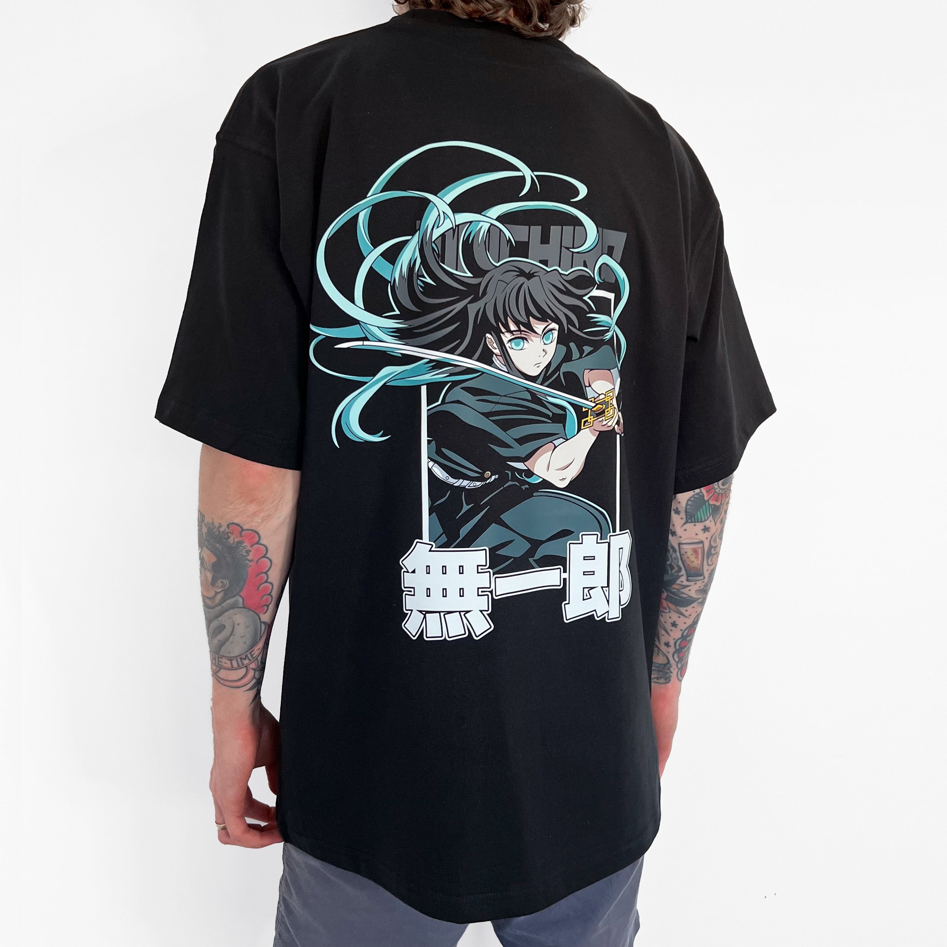Unisex Vintage Tee丨Demon Slayer