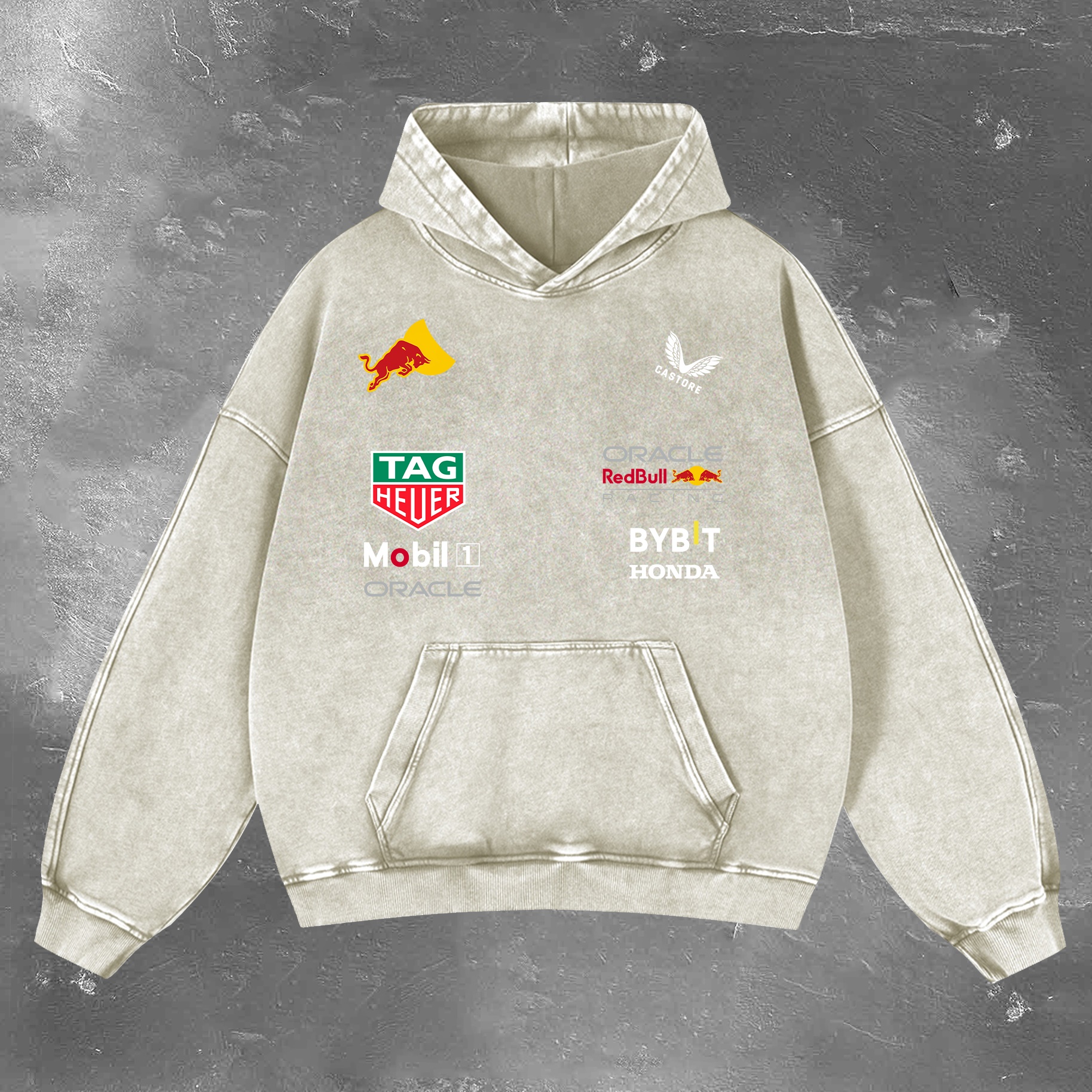 Racing Legend Vintage Washed Hoodie 07