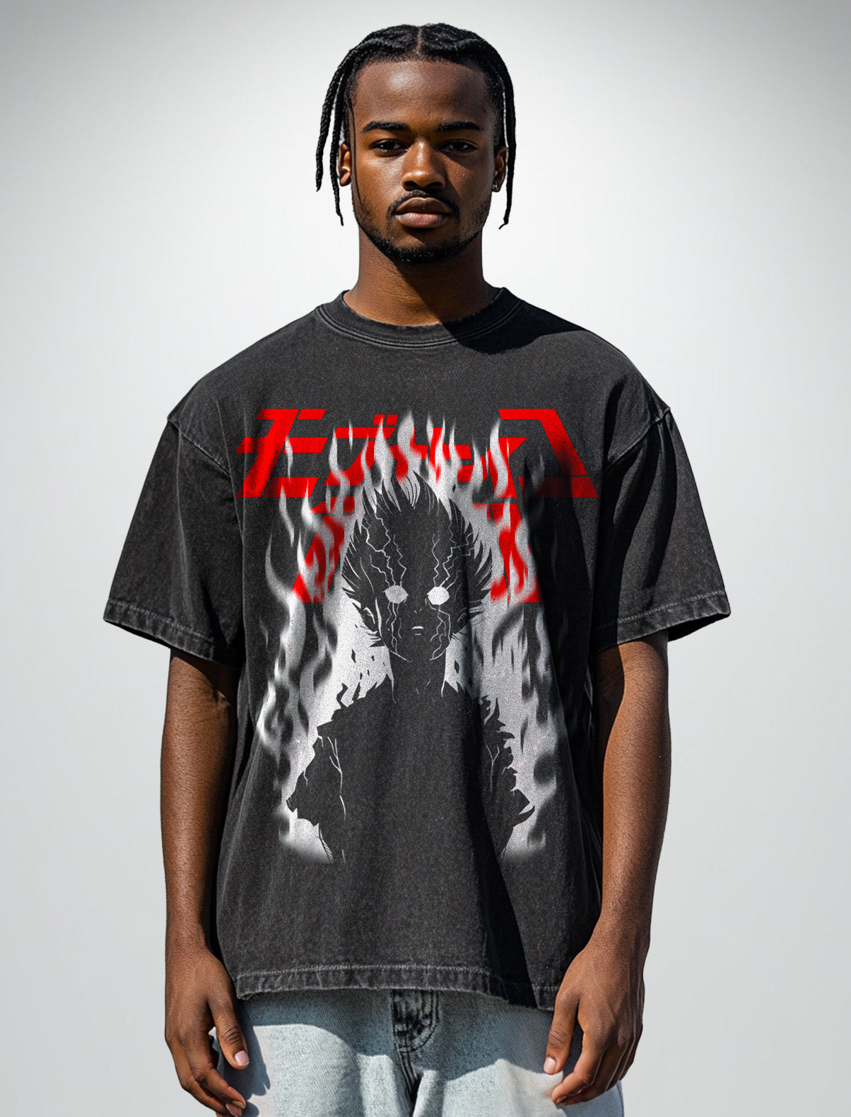 Mob Psycho Vintage Tee-Teegamechanger