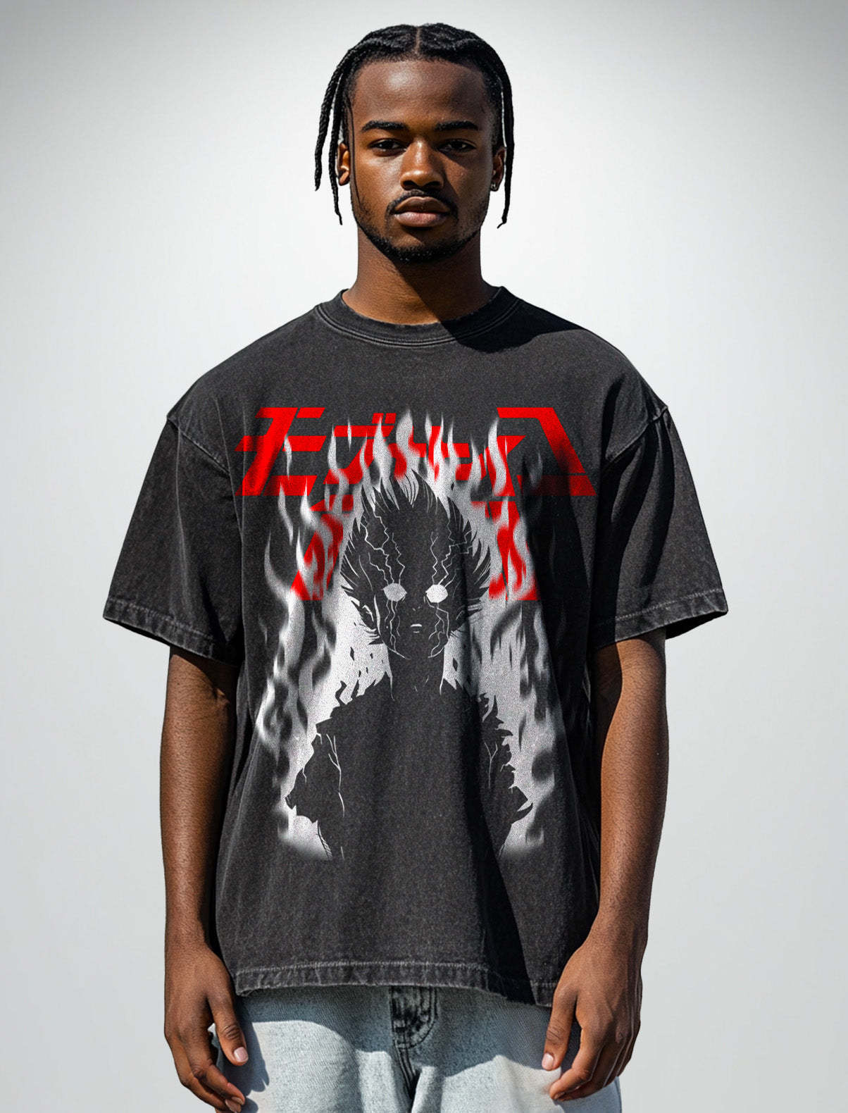 Mob Psycho Vintage Tee-Teegamechanger