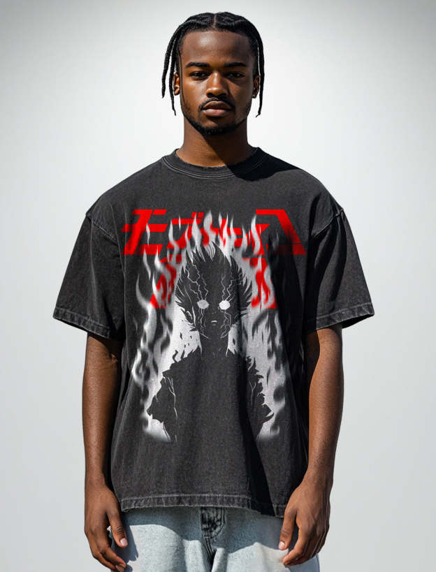 Mob Psycho Vintage Tee-Teegamechanger