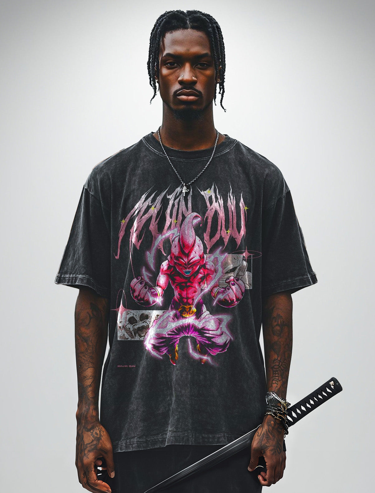 Majin Boo/Buu Vintage Tee-Teegamechanger
