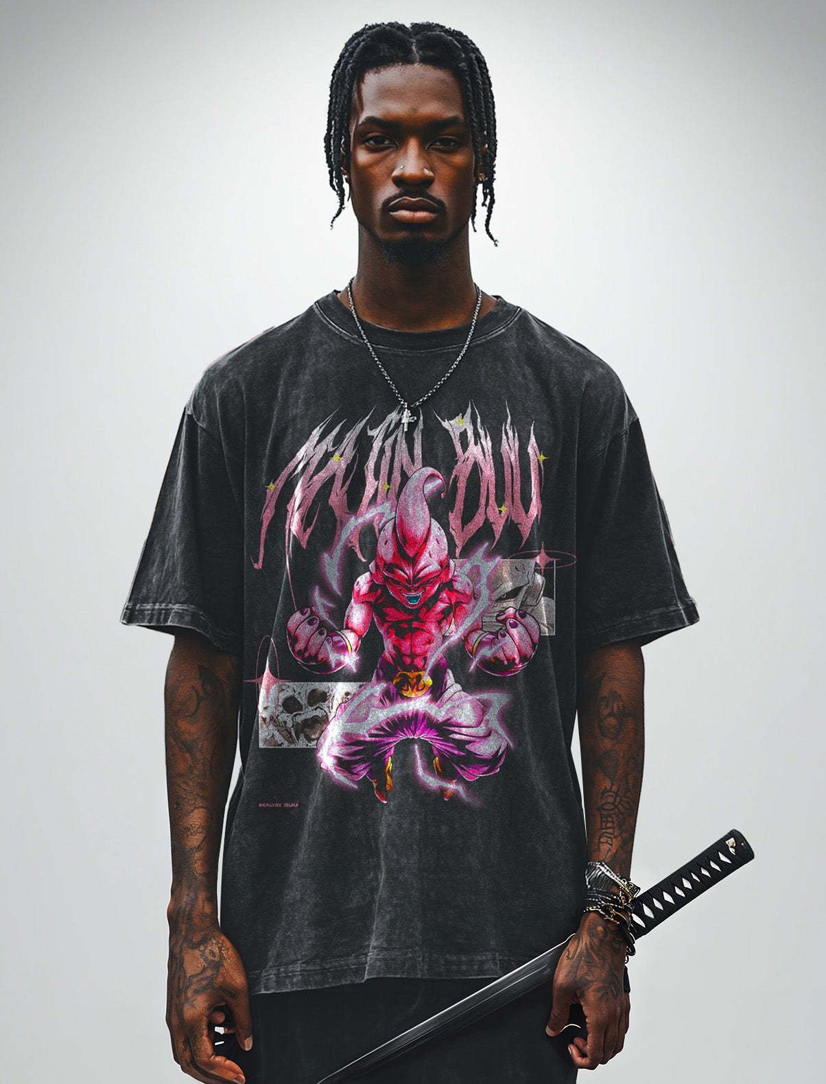 Majin Boo/Buu Vintage Tee-Teegamechanger