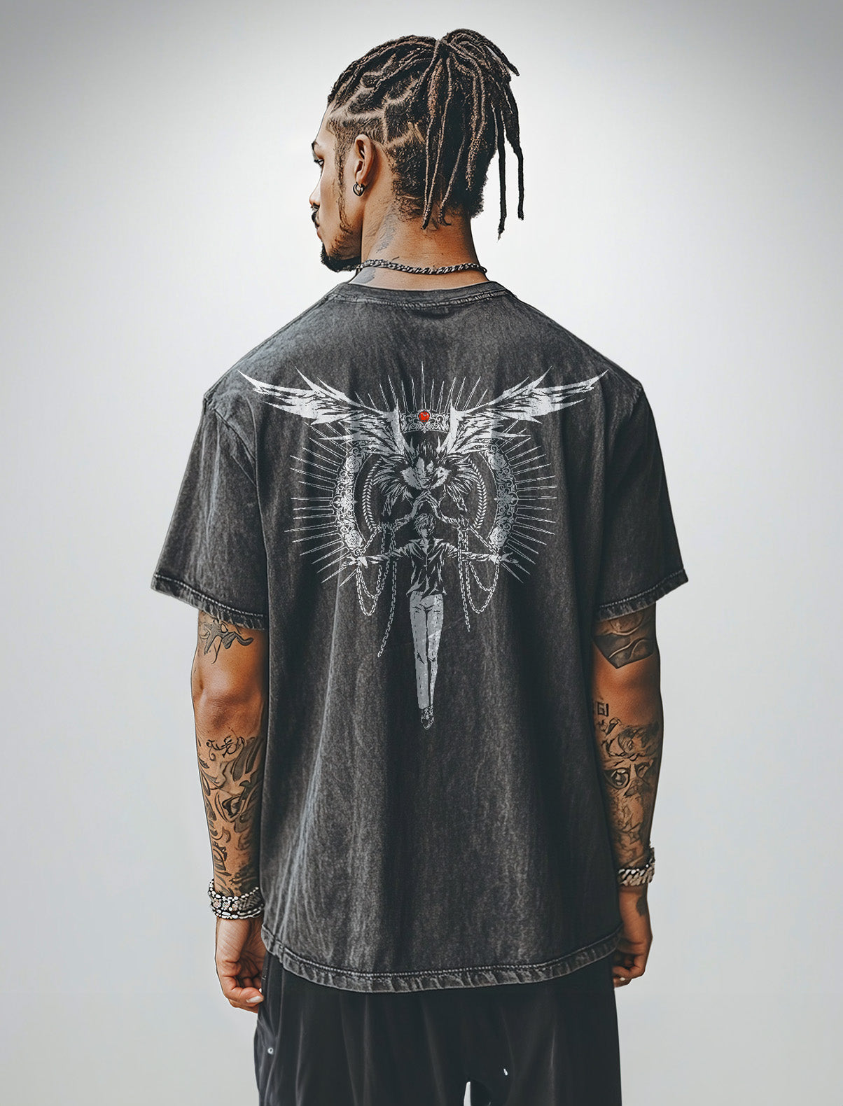 Ryuk x Light 2-Sided Vintage Tee-Teegamechanger