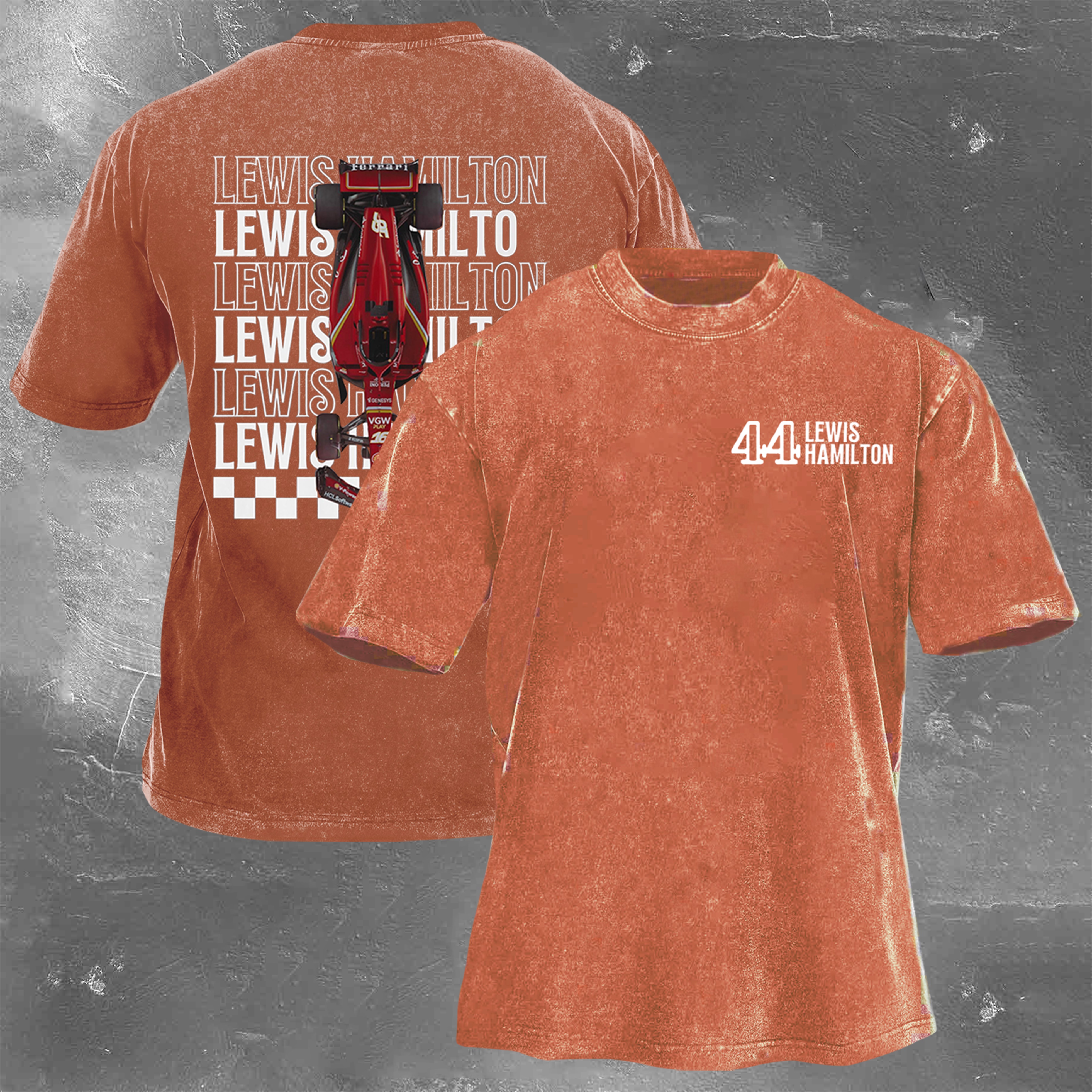 Legendary Driver  Vintage Washed Tee 04