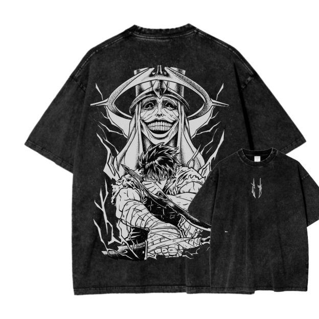 Solo Leveling Unisex Fit Washed T-Shirt