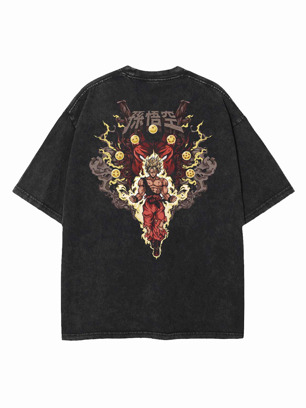 Son Goku 2-Sided Vintage Tee-Teegamechanger