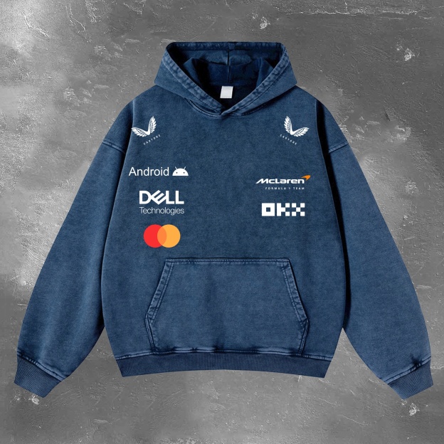 Racing Legend Vintage Washed Hoodie 10