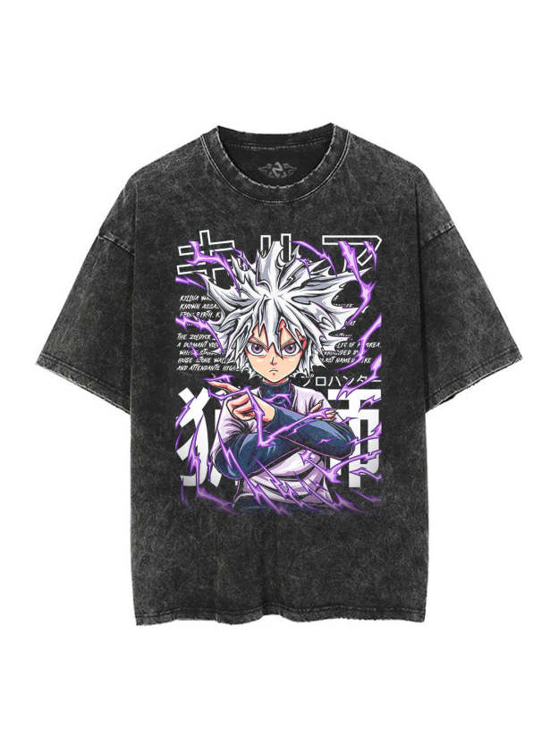 Killua Transmutation Vintage Tee-Teegamechanger