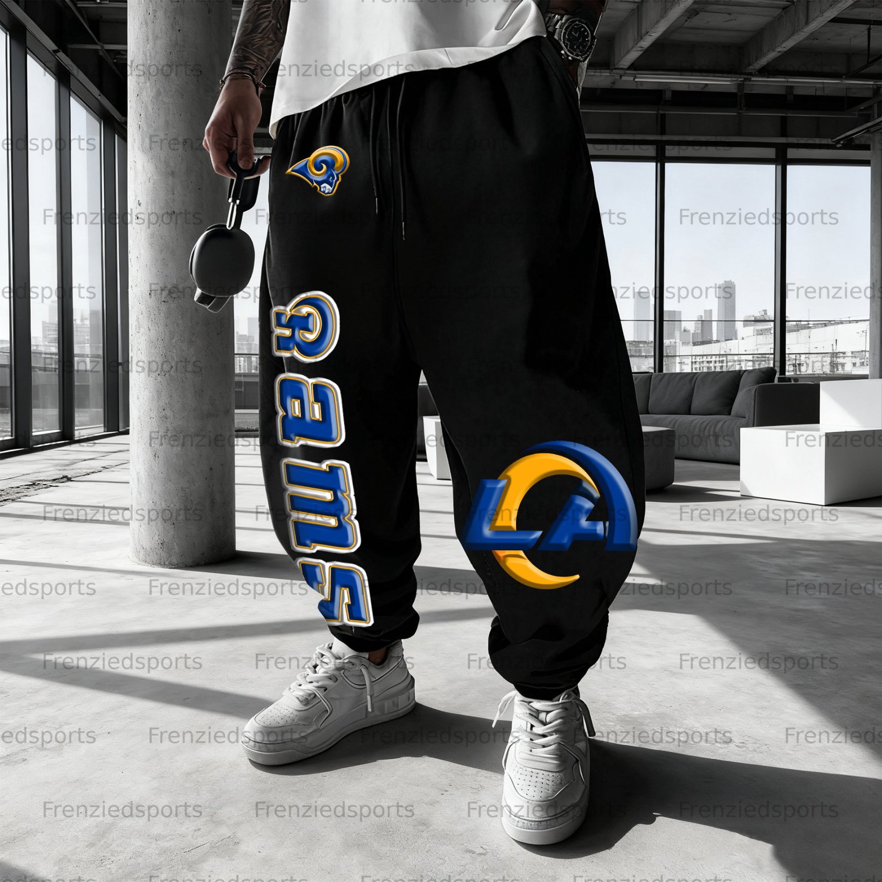 Unisex “Los Angles Rams” Casual Anime Streetwear Pant