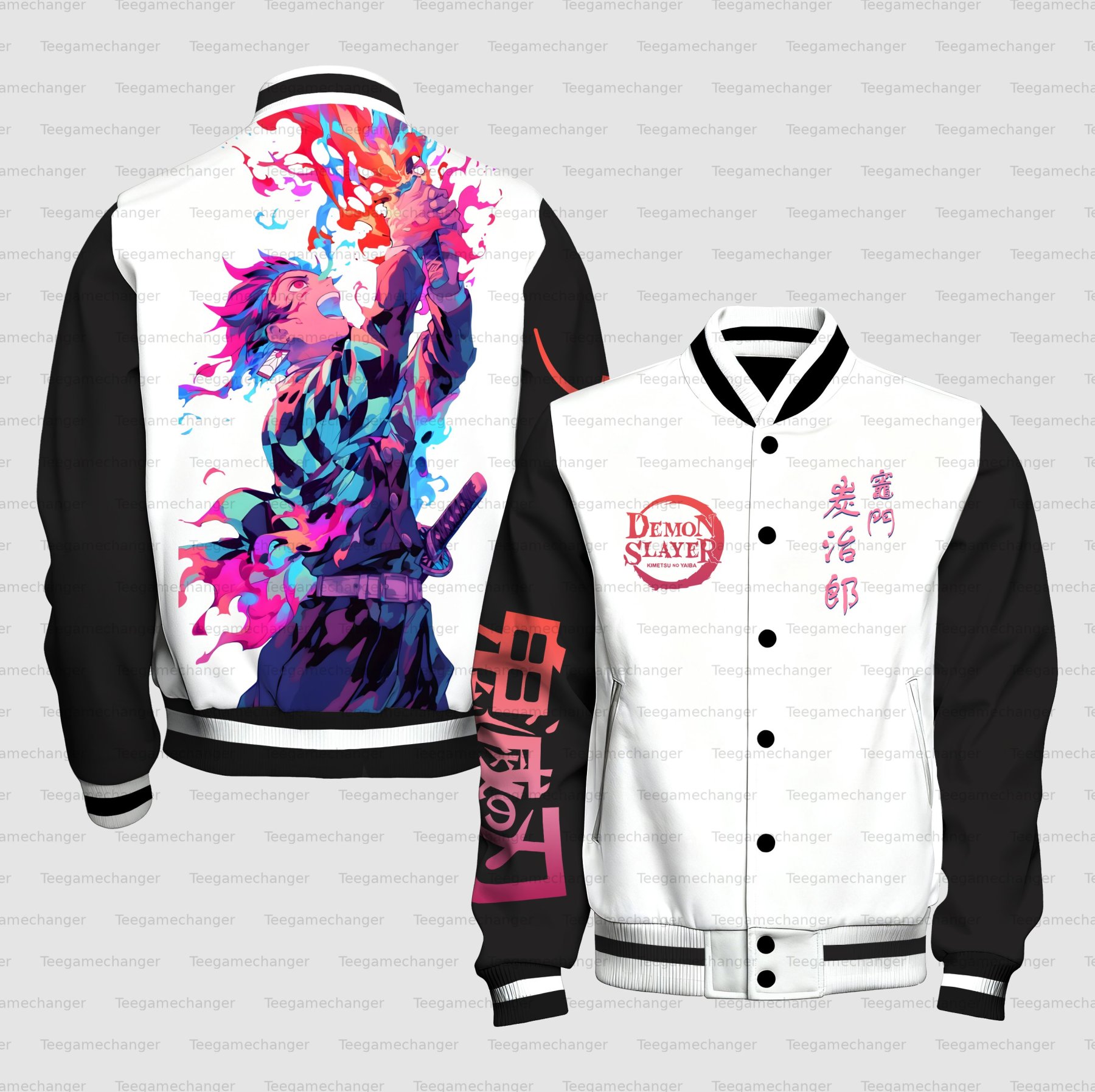 Unisex Vintage Anime Graphic Jacket