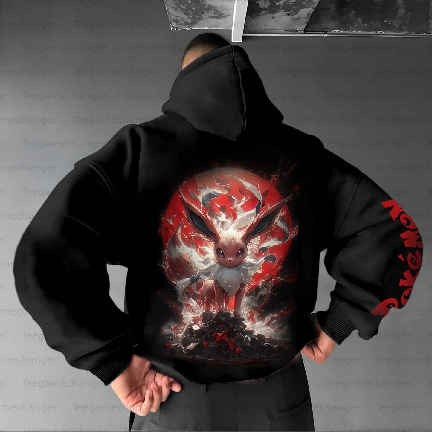 Unisex Anime Graphic Streetwear Vintage Hoodie