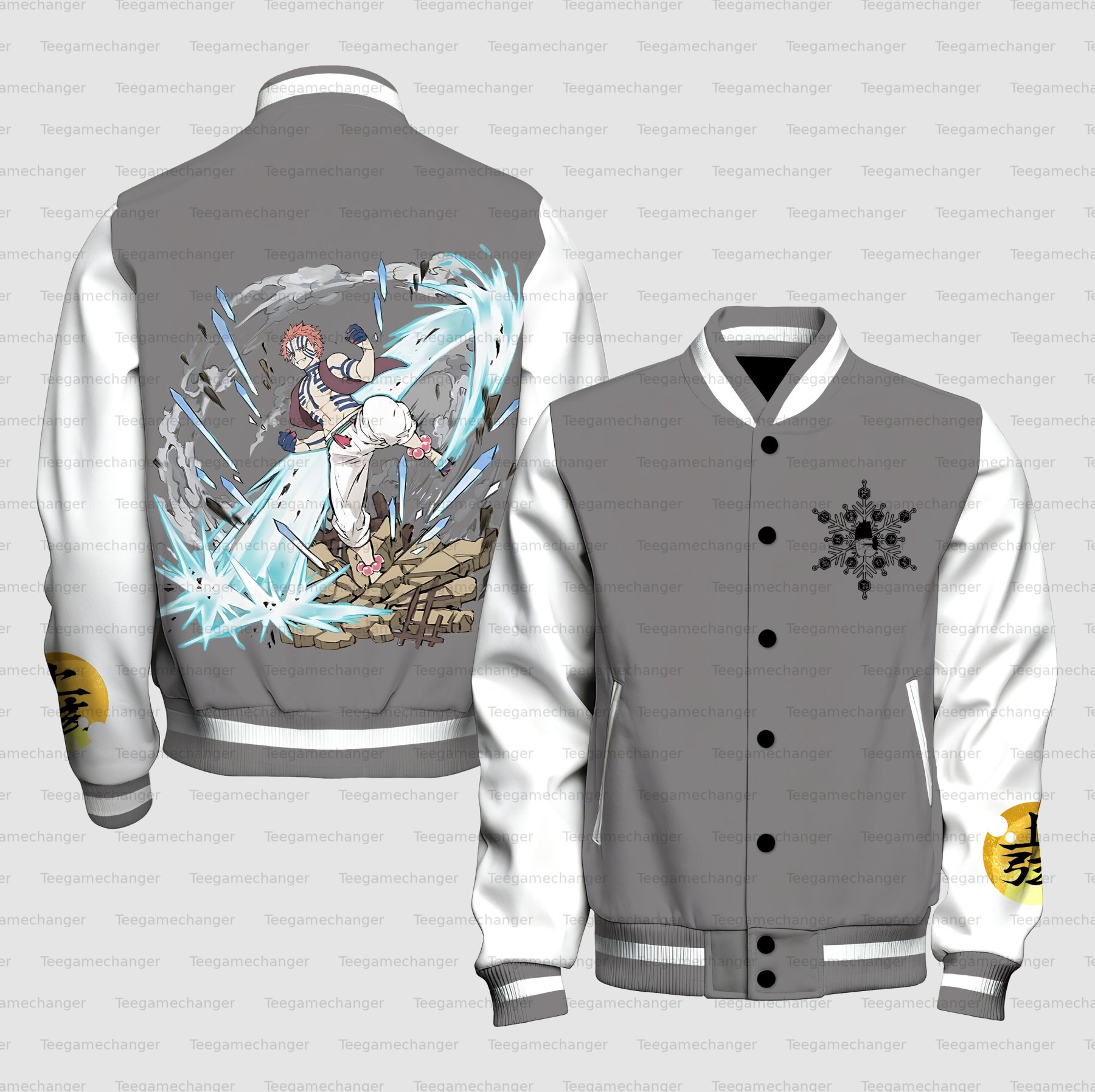 Unisex Vintage Anime Graphic Jacket