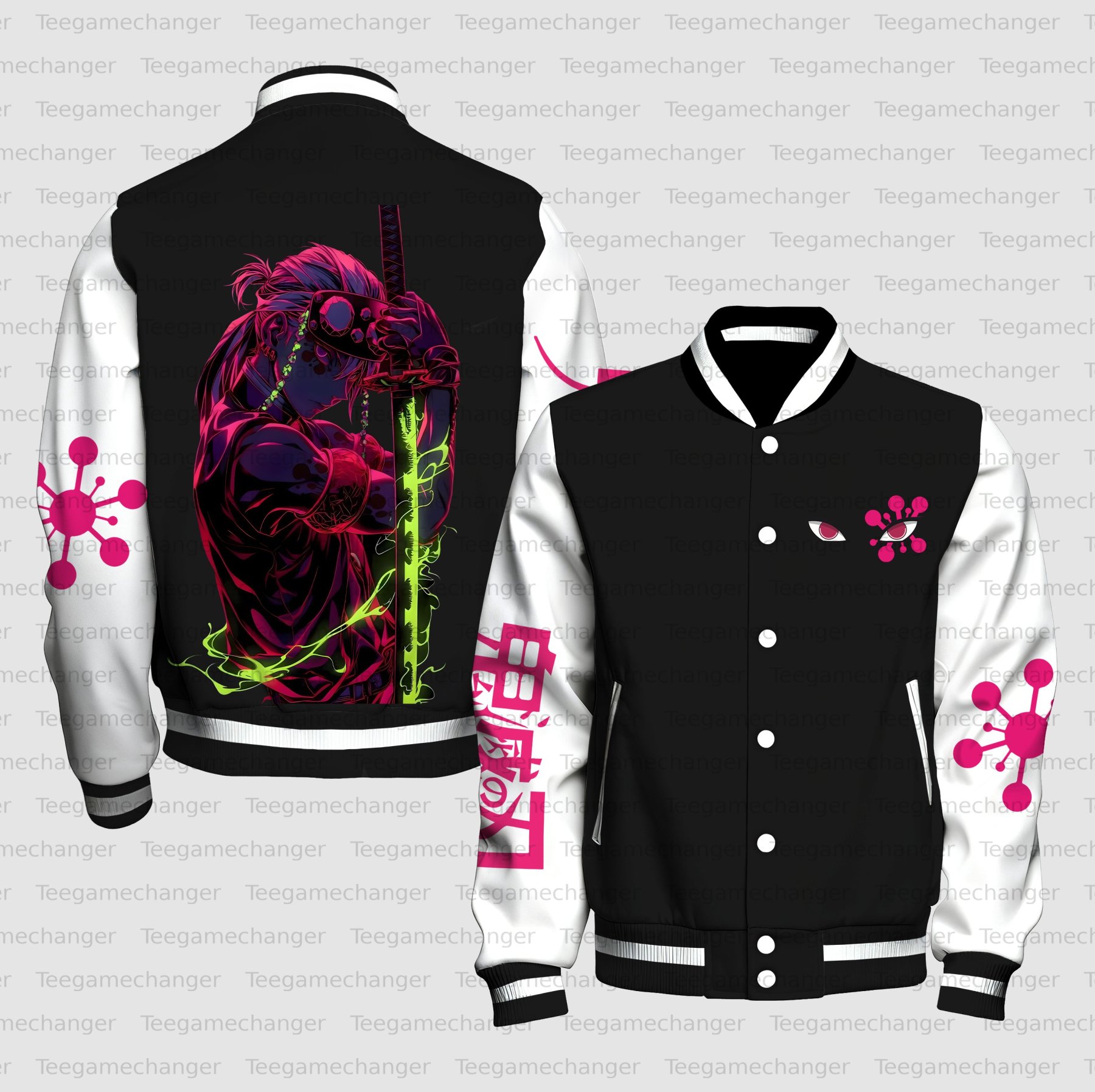 Unisex Vintage Anime Graphic Jacket
