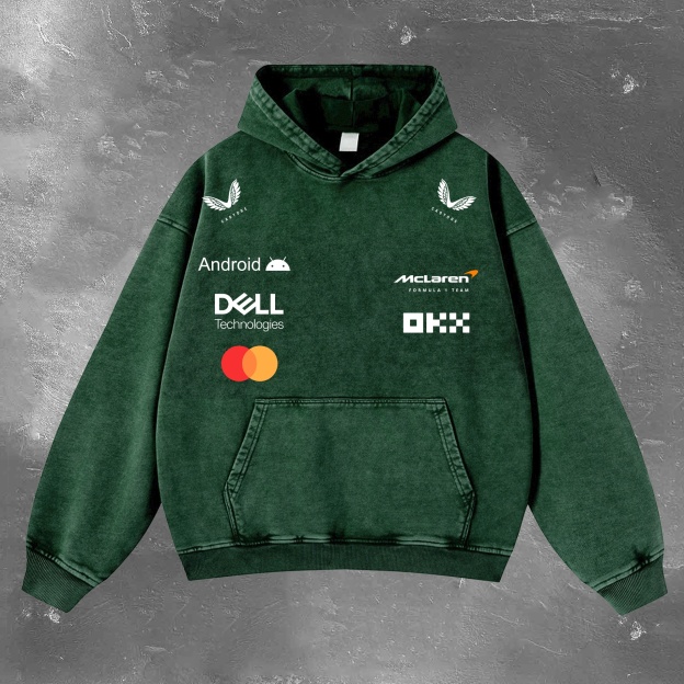 Racing Legend Vintage Washed Hoodie 10