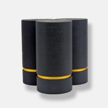 Black Cosmetic Paper Tube Manufacturer Eco-friendly