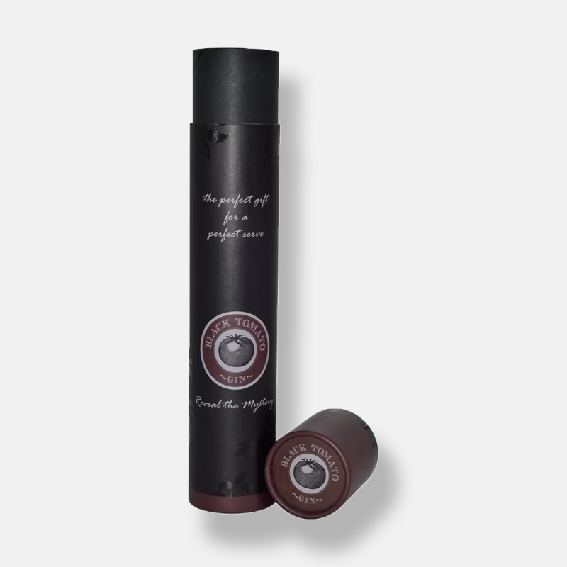 Black Long Paper Tube Packaging Supplier