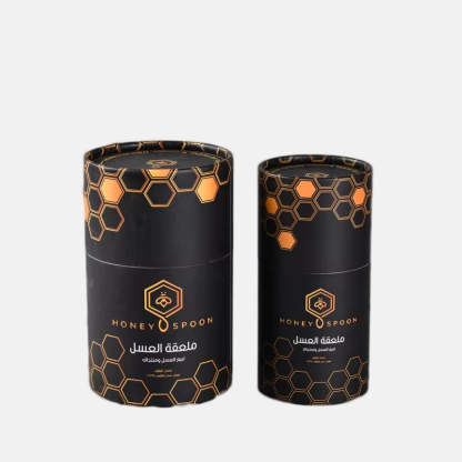 Black Food Grade Round Matte Paper Tube Wholesale