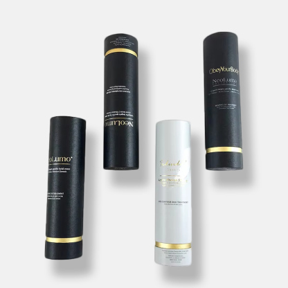 Black Sunscreen Paper Tube Packaging Wholesale