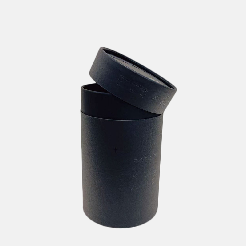Black Thickened UV Paper Tube Packaging Wholesale