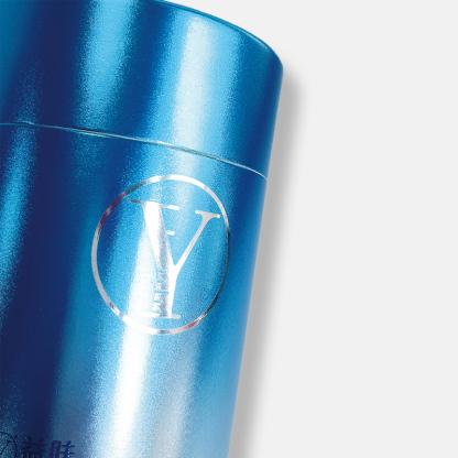Blue Glossy Silver Cardboard Paper Tube Manufacturer